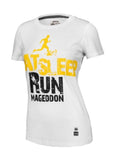 Damen T-Shirt Eat Sleep Run RMG