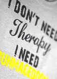 Damen T-Shirt Therapy RMG