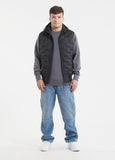 Men's Hooded Vest Eclipse - Black