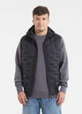 Men's Hooded Vest Eclipse - Black