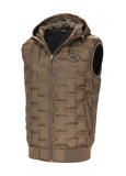Men's Hooded Vest Eclipse - Coyote Brown