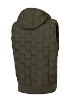 Men's Hooded Vest Eclipse - Olive Green