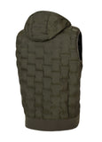 Men's Hooded Vest Eclipse - Olive Green