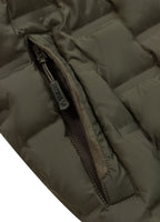 Men's Hooded Vest Eclipse - Olive Green