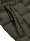 Men's Hooded Vest Eclipse - Olive Green