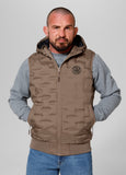 Men's Hooded Vest Eclipse - Coyote Brown