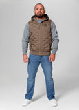 Men's Hooded Vest Eclipse - Coyote Brown