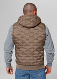 Men's Hooded Vest Eclipse - Coyote Brown