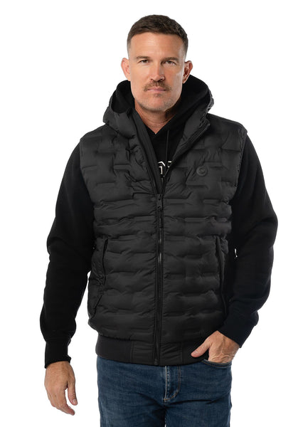 Steppweste mit Kapuze FISK