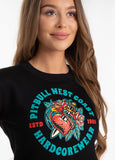 Women's sweatshirt Broken Heart