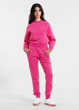 Women's sweatshirt Discovery - raspberry red