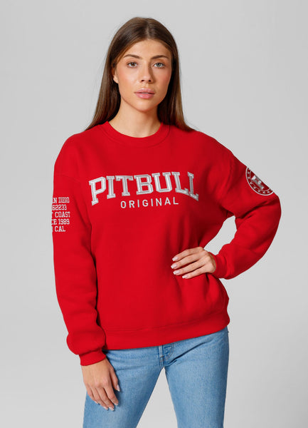 Women's oversized sweatshirt Tyrian