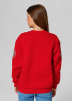 Women's oversized sweatshirt Tyrian