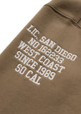 Women's oversized sweatshirt Tyrian