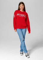 Women's oversized sweatshirt Tyrian