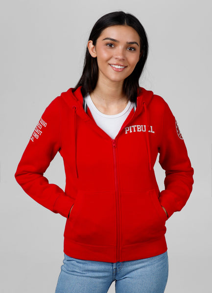 Damen Kapuzenjacke French Tyrian