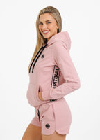 Damen Kapuzenpullover French Terry La Canada - Rosa