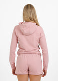 Damen Kapuzenpullover French Terry La Canada - Rosa