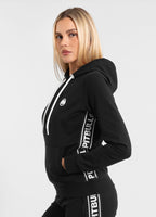 Women's French Terry La Canada Hoodie - Black