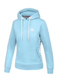 Damen Kapuzenpullover French Terry La Canada - Hellblau
