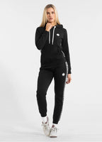 Women's French Terry La Canada Hoodie - Black