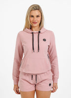 Damen Kapuzenpullover French Terry La Canada - Rosa