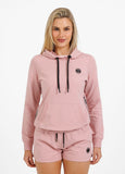Damen Kapuzenpullover French Terry La Canada - Rosa