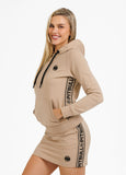 Women's French Terry Hoodie La Canada - Sand