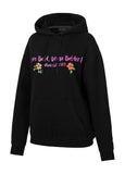 Women's Oversized Hoodie Happy-Pit - Black