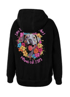 Women's Oversized Hoodie Happy-Pit - Black