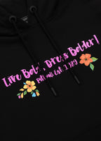 Women's Oversized Hoodie Happy-Pit - Black