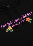 Women's Oversized Hoodie Happy-Pit - Black