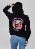 Women's Oversized Hoodie Happy-Pit - Black
