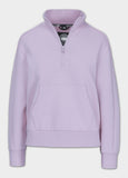 Damen Half Zip Sweatshirt Discovery - Lila