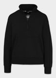 Damen Half Zip Sweatshirt Discovery - Schwarz