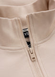 Damen Half Zip Sweatshirt Discovery - Sand
