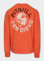 Men's sweatshirt DOG SD - salmon color