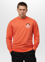 Men's sweatshirt DOG SD - salmon color