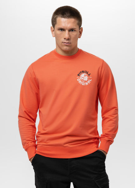 Men's sweatshirt DOG SD - salmon color