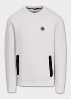 Men's sweatshirt DOGWOOD - white blue