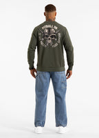 Herren Sweatshirt PARA BELLUM - Dunkelgrün