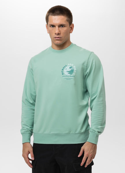 Herren Sweatshirt PLANET SURF - Mint