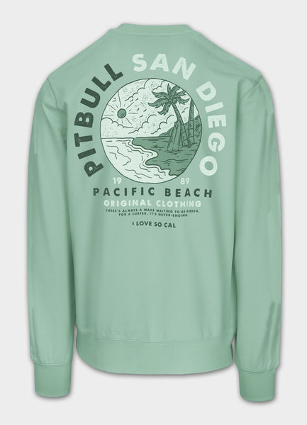 Herren Sweatshirt PLANET SURF - Mint
