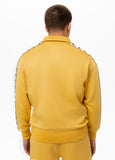 Men's sweat jacket Oldschool POWERS - light yellow