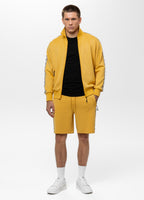Men's sweat jacket Oldschool POWERS - light yellow
