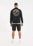 Herren Sweatjacke Oldschool SAN DIEGO CA - Schwarz