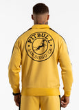 Men's Sweat Jacket Oldschool SAN DIEGO CA - Light Yellow