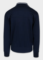 Men's Sweat Jacket Oldschool Tape Logo - Dark Blue