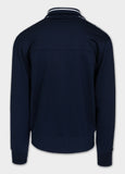 Men's Sweat Jacket Oldschool Tape Logo - Dark Blue
