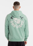 Men's zip-up hoodie DOG SD - Mint